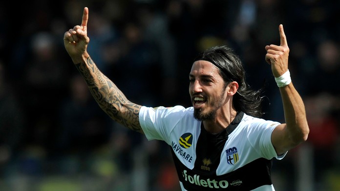 Futbalista Parmy Ezequiel Schelotto