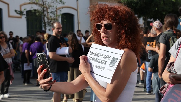 Protest na Malorke.