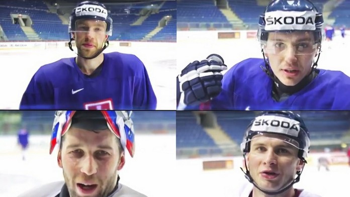 V klipe účinkujú aj naši hokejisti. 