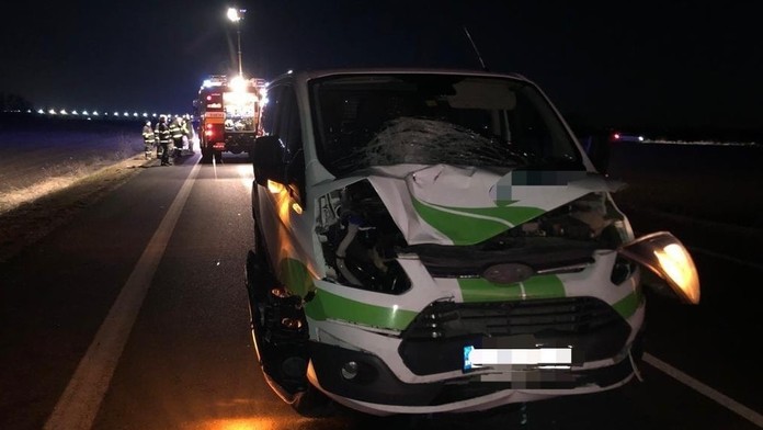 Auto, ktoré zachytilo chodkyňu.