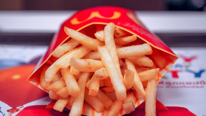 Hranolky z McDonald's.