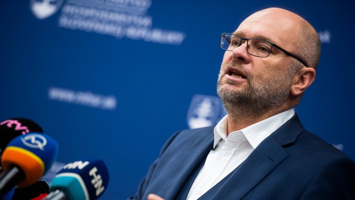 Minister hospodárstva a prvý podpredseda vlády pre ekonomiku Richard Sulík.