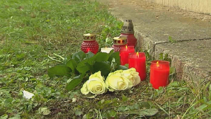 Pietne miesto kde dobili na smrť 23-ročného Vrbovčan Marek Kalužu.