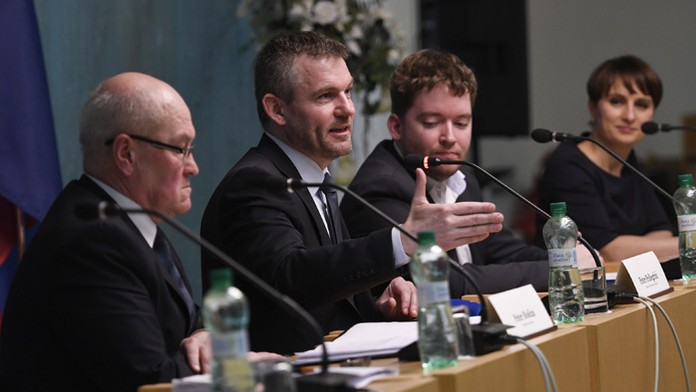 Výjazdové rokovanie vlády SR v meste Sabinov.