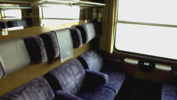 Kupé vo vlaku - ilustračné foto.