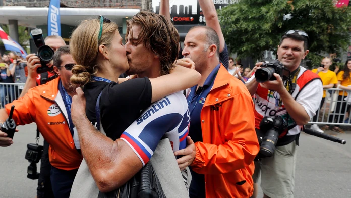 Peter Sagan s priateľkou Katkou.