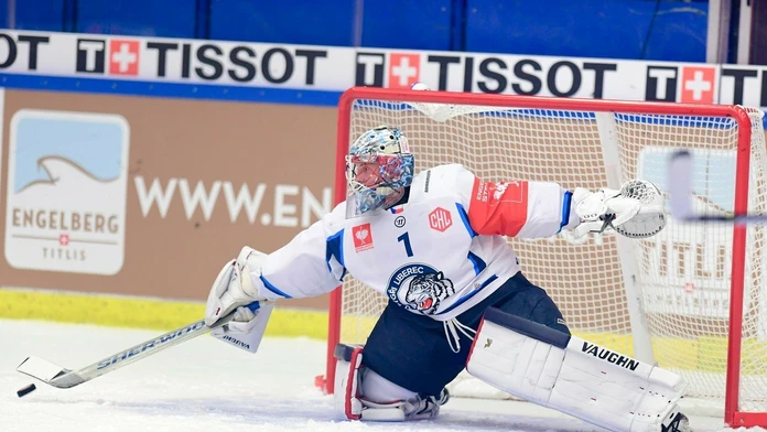 Jaroslav Janus v drese HC Bílí Tygři Liberec.