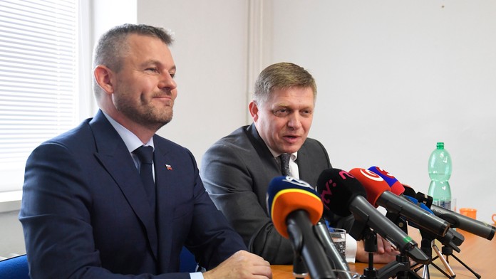 Peter Pellegrini a Robert Fico