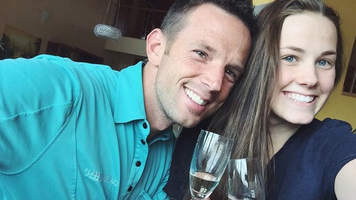 Richard Lintner a dcéra Kikuška.