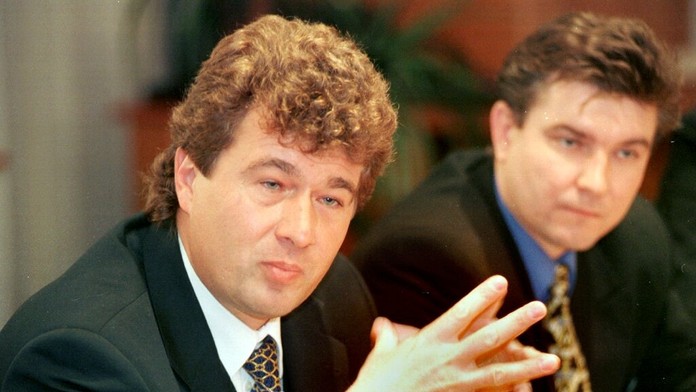 Na snímke bývalý prezident NBS Vladimír Masár.