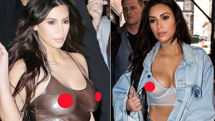 Toto že je oblečenie? Kim už mohla chodiť aj hore bez