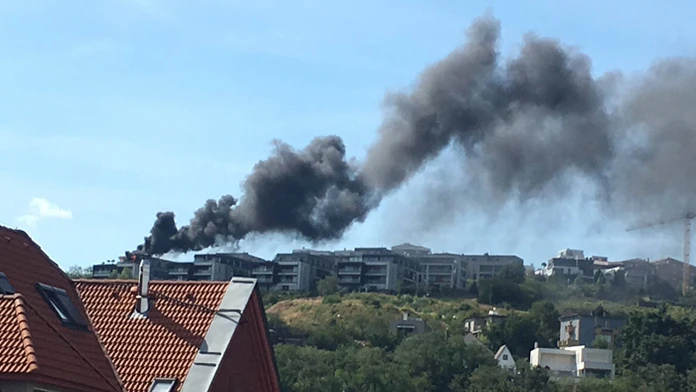 Požiar bytu na bratislavskej Kolibe