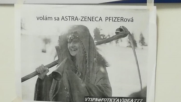 Plagát na dverách ambulancie