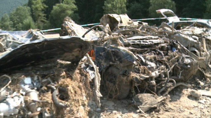 Vrátna dolina po týždni.