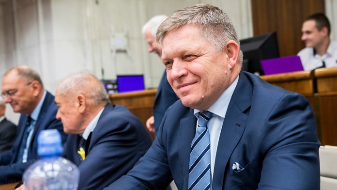 Predseda Smeru Robert Fico 