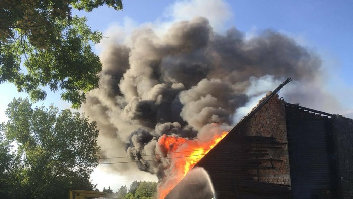 Vychýrená reštaurácia Koliba v Agrokomplexe zhorela do tla