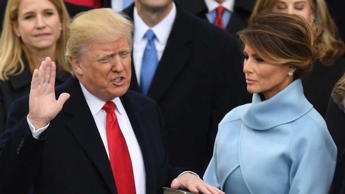 Prezidentská prísaha Donalda Trumpa.