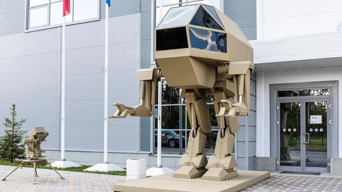 Bojový robot Igorek od koncernu Kalašnikov.