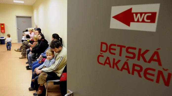 Čakáreň, ambulancia lekárskej služby prvej pomoci v Košiciach 