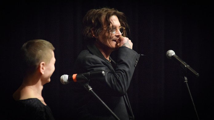 Johnny Depp na MFF KV.