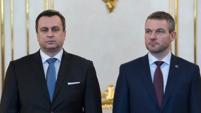 Andrej Danko a Peter Pellegrini 