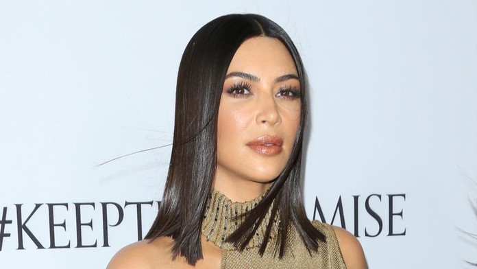 Kim Kardashian na premiére filmu The Promise v Hollywoode