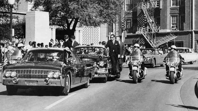 Zavraždený americký prezident John F. Kennedy.