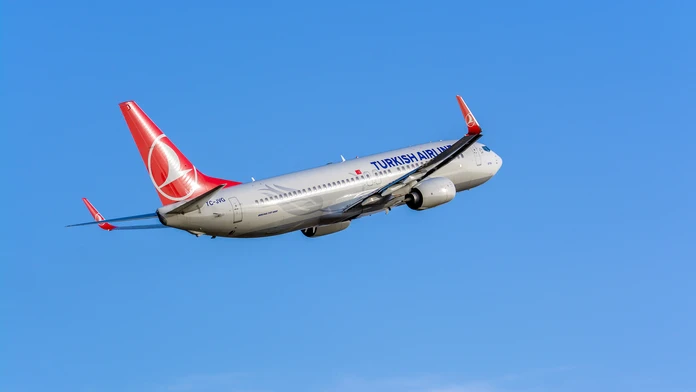 Lietadlo Boeing 737 spoločnosti Turkish Airlines