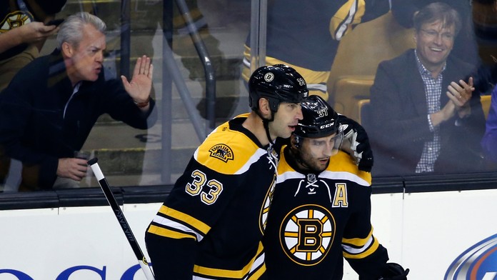 Patrice Bergeron so Zdenom Chárom