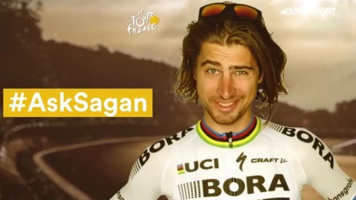 Peter Sagan odpovedá na otázky fanúšikov.
