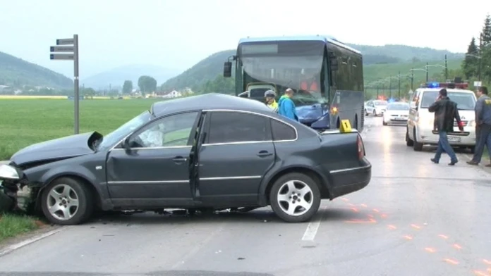 Nehoda pri Turčianskych Tepliciach