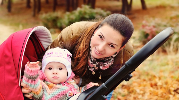 Matka s dieťaťom - ilustračná snímka