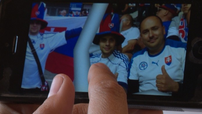 Poslanec SaS Martin Klus na futbale.