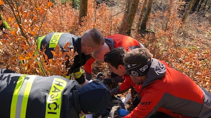 Oživiť sa ho snažili kolegovia aj záchranári. Lesný robotník, ktorého privalil strom, zraneniam podľahol