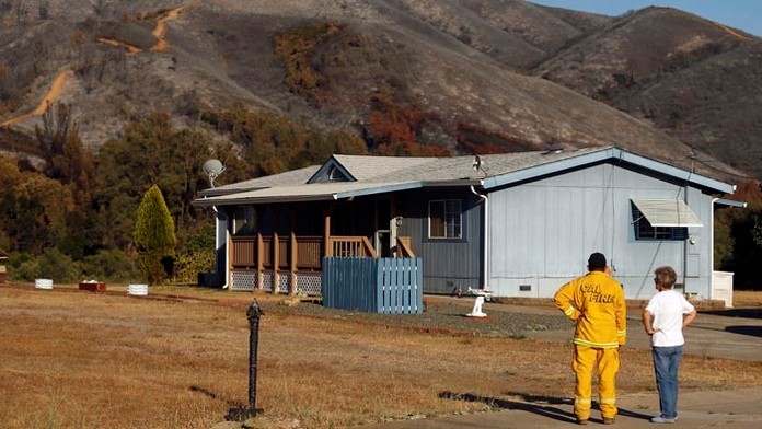 Požiar v Kalifornii