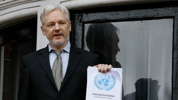 Julian Assange.