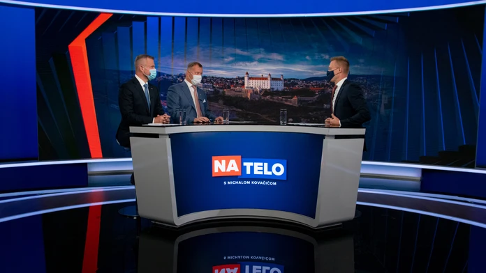 Peter Pellegrini a Boris Kollár.