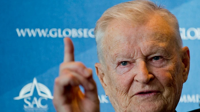 Zbigniew Brzezinski v Bratislave na konferencii Globsec v roku 2013.