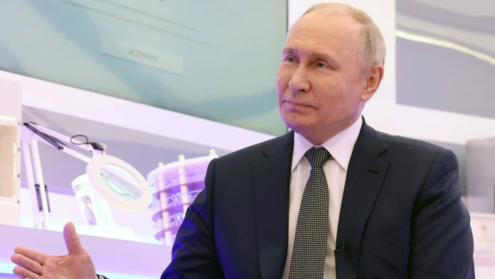 Ruský prezident Vladimir Putin.