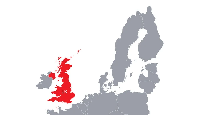 Mapa Európy