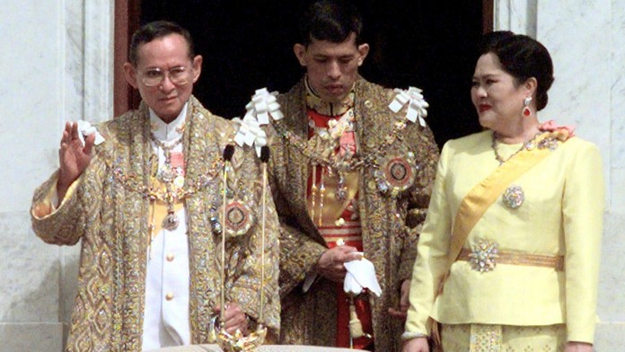 Thajská kráľovská rodina.