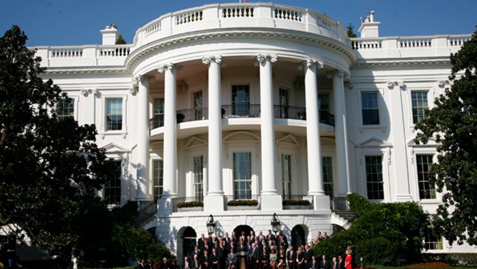 Biely dom vo Washingtone