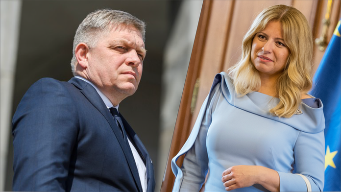 R. Fico a Z. Čaputová 