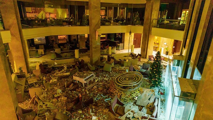 Pri ruskom útoku na hotel v Charkove zasiahli tím nemeckej televízie