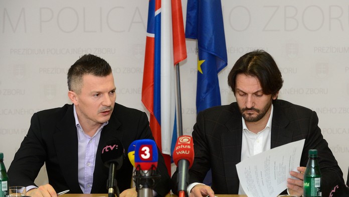 Robert Kaliňák a Ján Počiatek