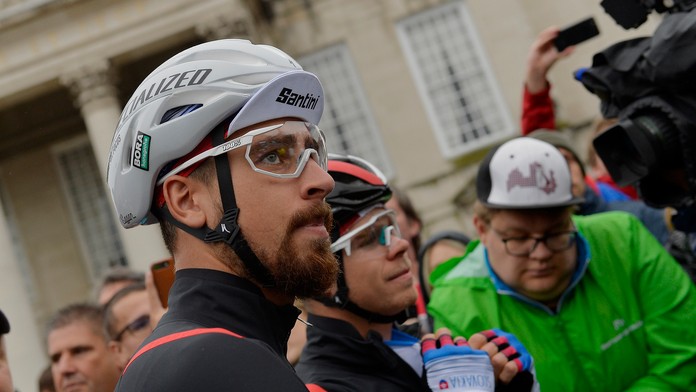 Slovenský cyklista Ján Andrej Cully počas tlačovej konferencie pred pretekmi Elite na MS.