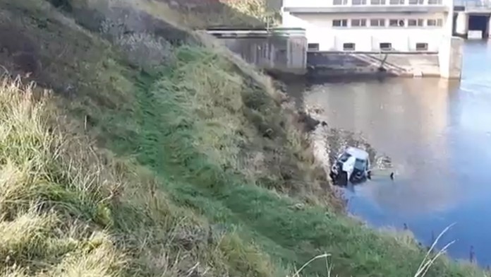 Vrak auta, v ktorom havaroval Dávid Gáborčík.