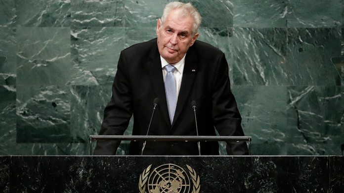 Český prezident Miloš Zeman