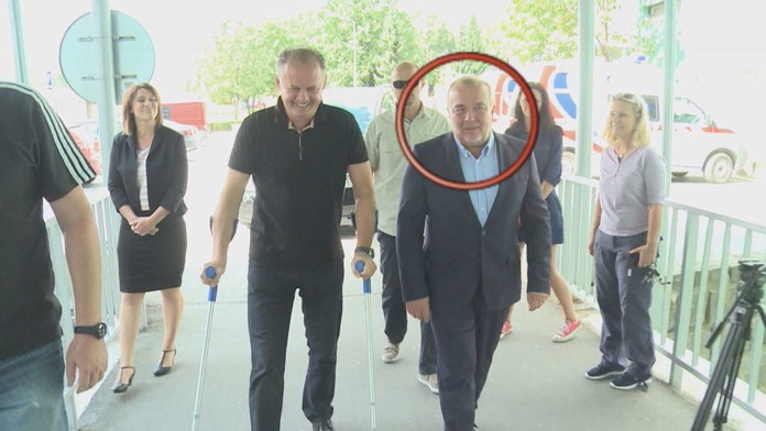 Riaditeľ nemocnice po boku prezidenta Andreja Kisku