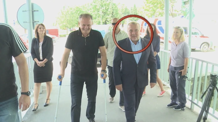 Riaditeľ nemocnice po boku prezidenta Andreja Kisku